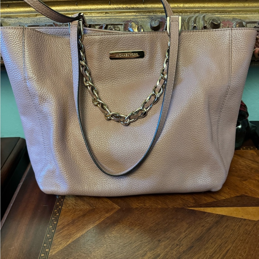 Michael Kors Women's Blush Leather Tote Bag
